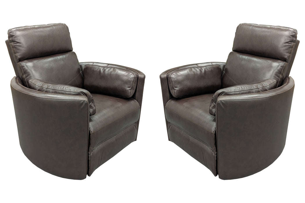 Parker Living Radius Manual Swivel Recliner Two Pack